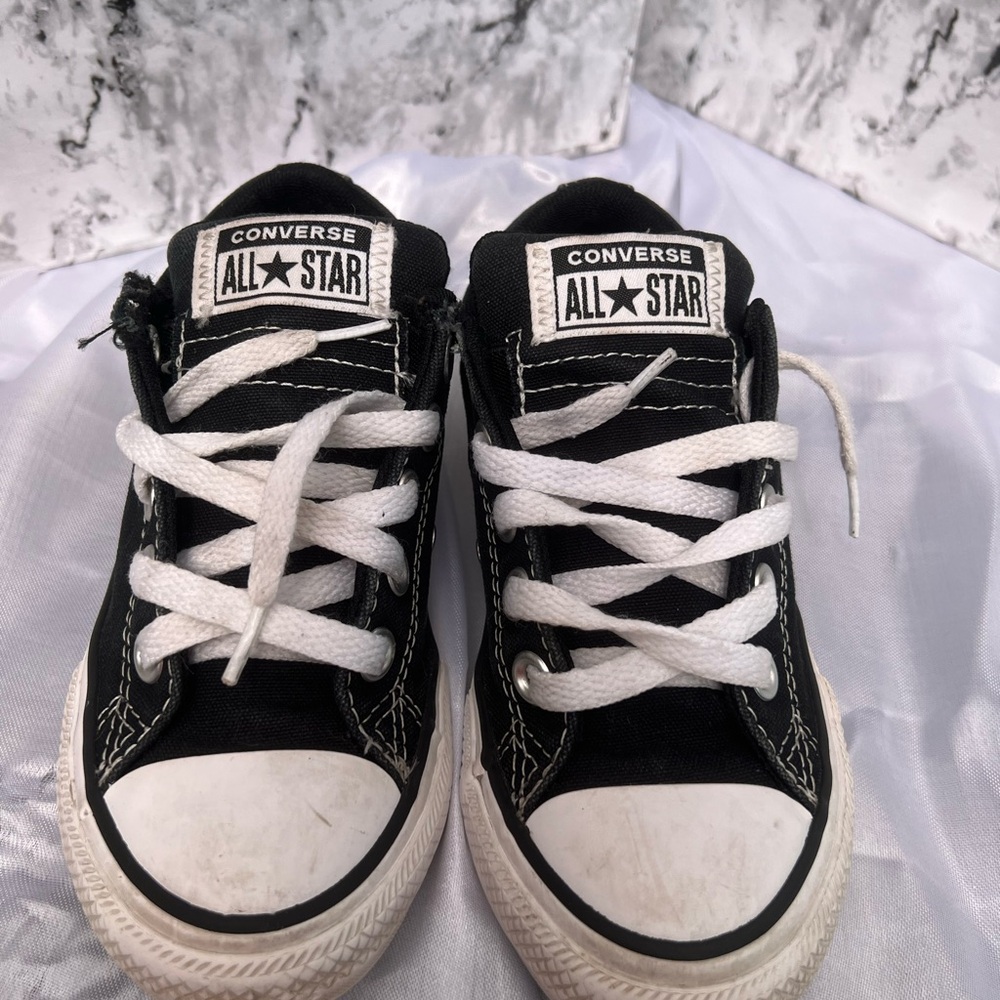 Converse Black and White Chuck Taylor Sneakers